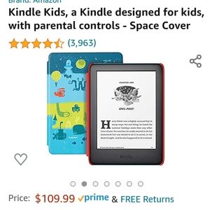 ***SOLD*** Kids Kindle Generation 10